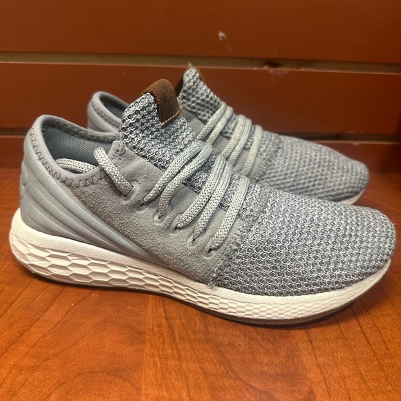 New Balance Other - New Balance Light Gray Knit Sneakers
